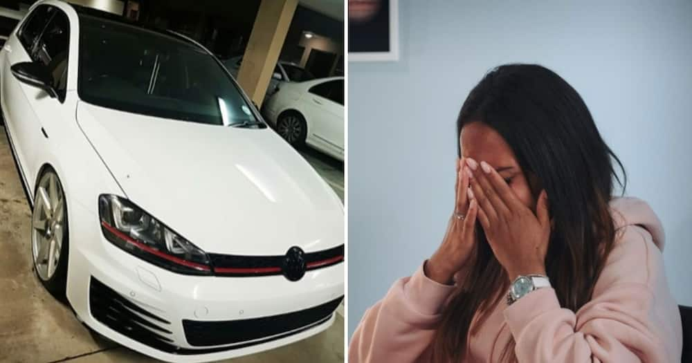 Durban, Woman, losing GTI, KZN Floods, Mzansi