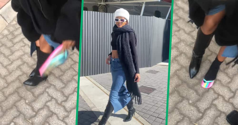 Fashion tip, Mzansi babe, TikTok video, boots