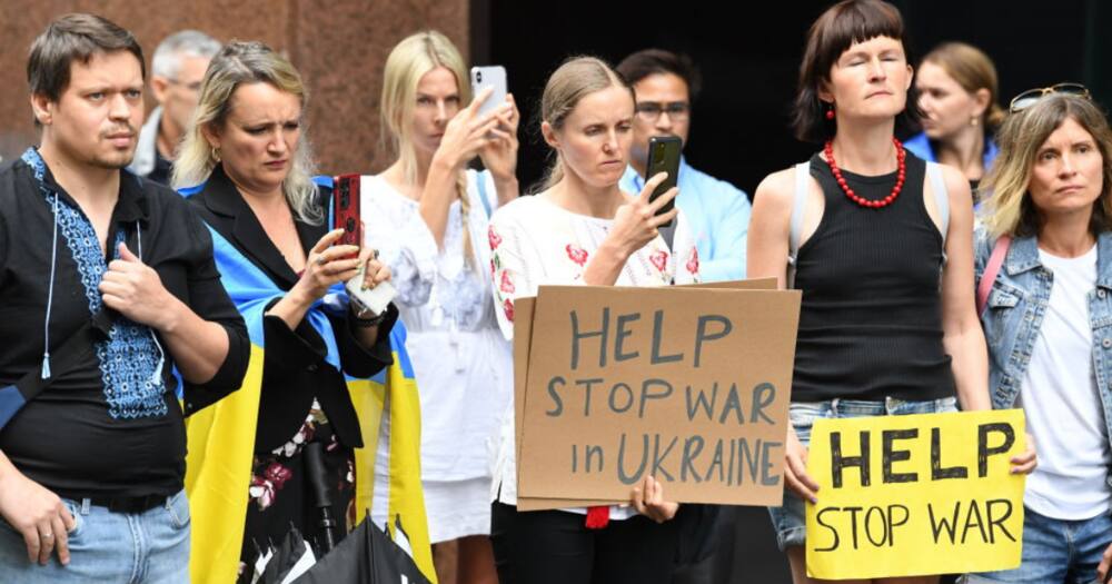 Ukraine, Ukraine-Russia conflict, Russia, anti-Russia protest, protest, President Putin, Vladimir Putin, Poland, war, South Africa