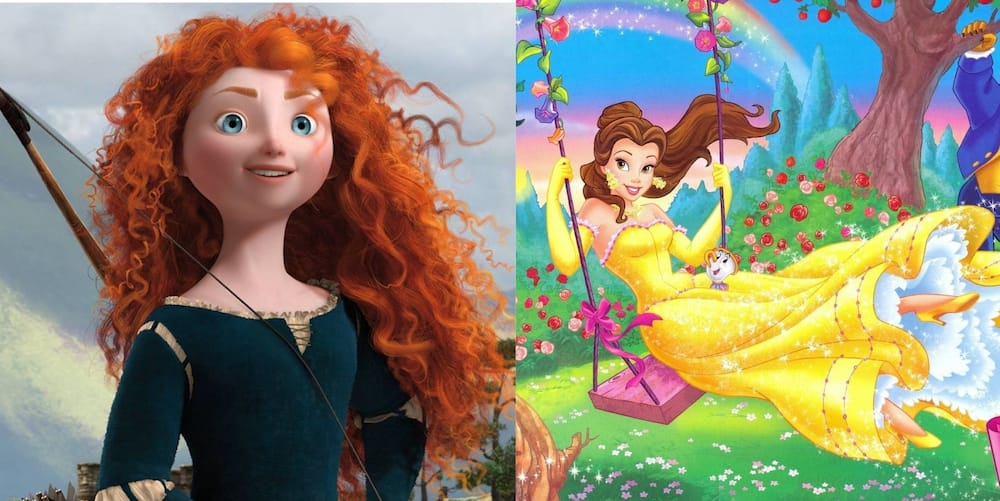 Merida and Belle