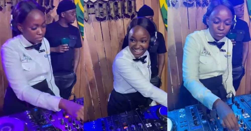 Female DJ, Miss T, beat transition, John Wick, Mzansi reacts