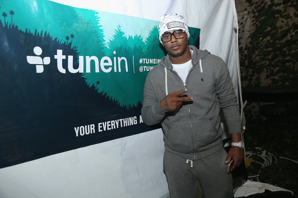 Cam'ron attends the Hip-Hop Beat Showcase at TuneIn Studios