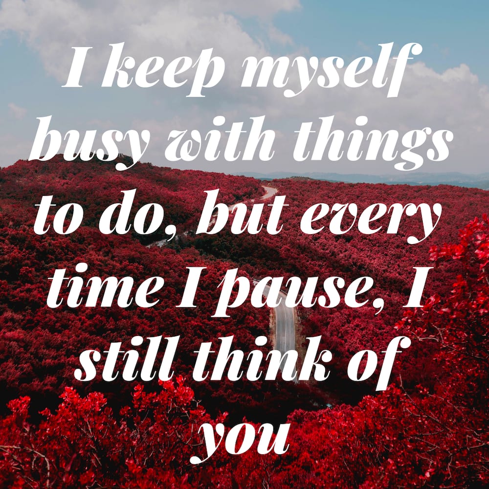 40 Cute Thinking Of You Quotes With Images Za 