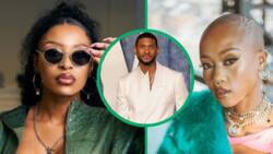Moozlie and DJ Zinhle hang out in Las Vegas with Usher for Remy Martin’s ‘Life is a Melody’ campaign