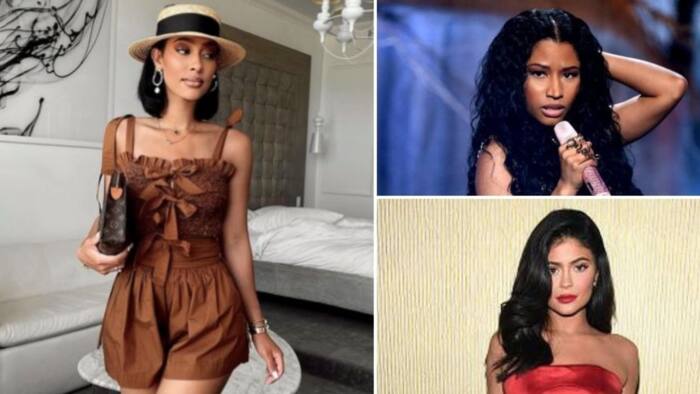 Sarah Langa trends after Kylie Jenner & Nicki Minaj rocked similar outfits at the MET Gala: "Ahead of time"