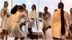 Pretty bride and bridesmaids shake their bouncing behinds in spicy video; netizens drool