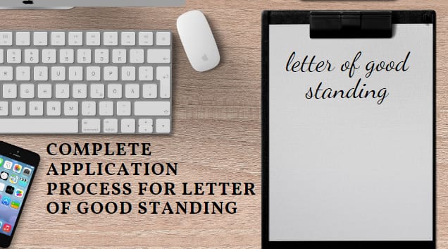 letter of good standing