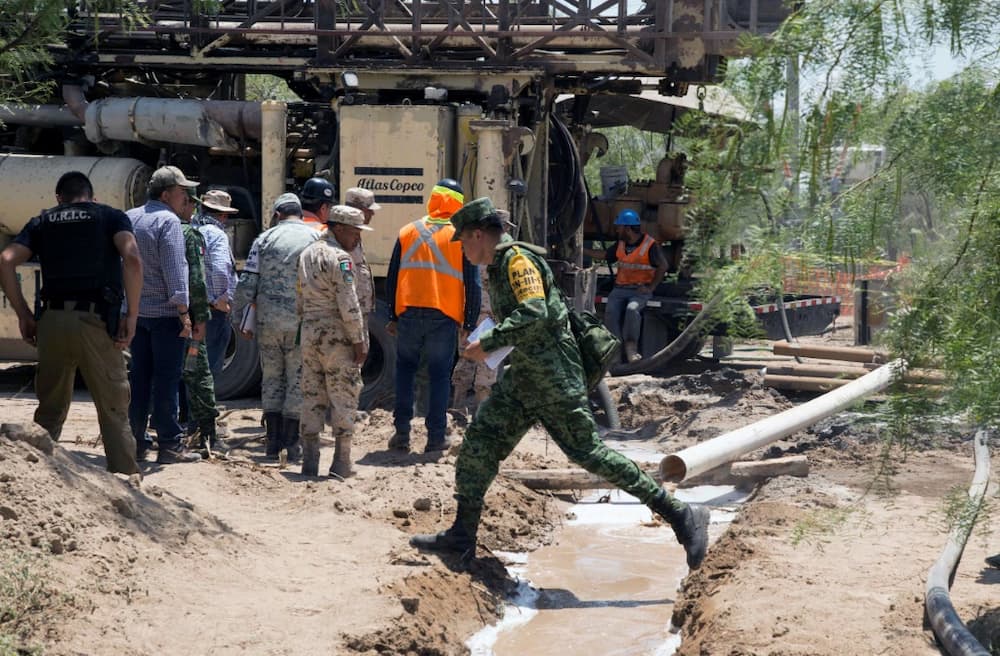 More than 300 soldiers and other personnel have joined the rescue effort, the government said