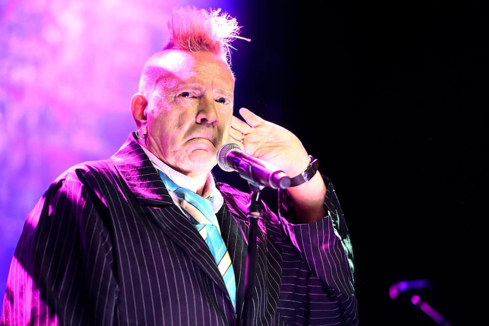 John Lydon of PiL on stage