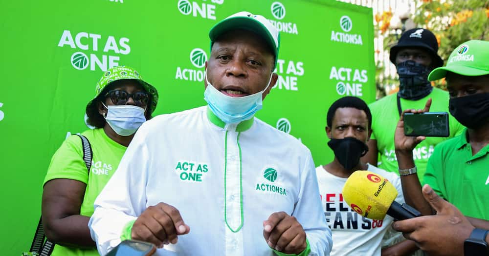 Herman Mashaba, President Cyril Ramaphosa, ANC. ActionSA lawsuit, 200 businesses, unrest in KwaZulu-Natal and Gauteng Herman Mashaba, President Cyril Ramaphosa, ANC. ActionSA lawsuit, 200 businesses, unrest in KwaZulu-Natal and Gauteng