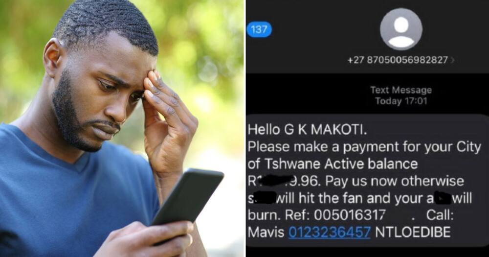 The City of Tshwane confirmed threatening messages