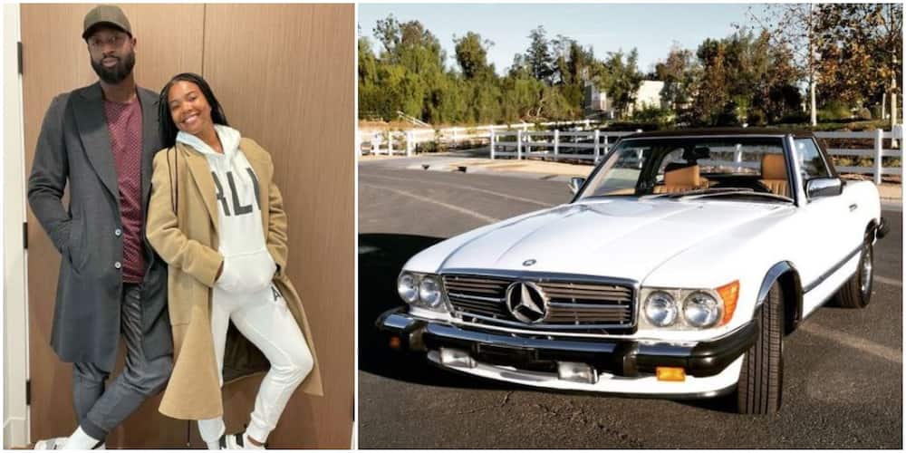 Actress Gabrielle Union gifts husband Dwyane Wade vintage Mercedes ahead of 39th birthday