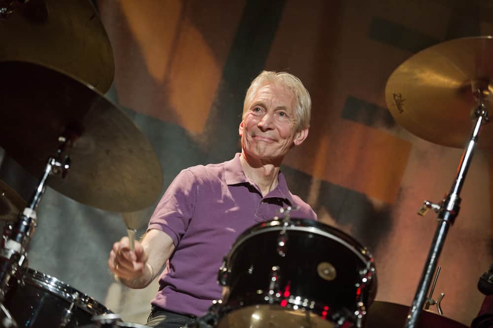 Charlie Watts performs with The A,B,C,D of Boogie Woogie
