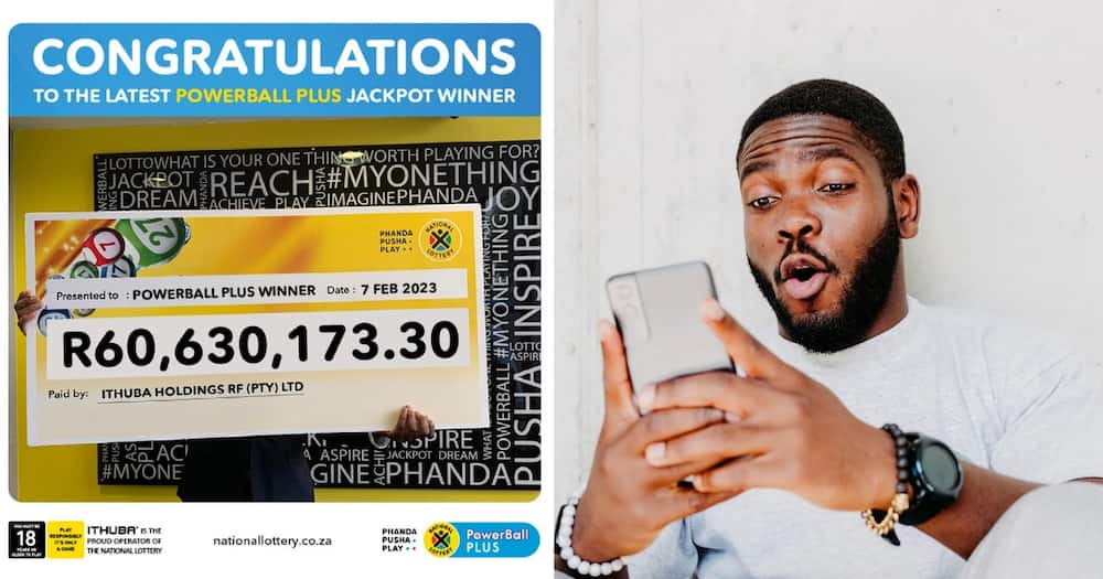 Man won R60 million lotto prize
