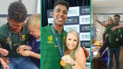 Springbok player Canan Moodie visits his old school in a heartwarming viral TikTok video