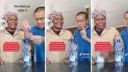 Domestic worker scores R100 with fast hands in hilarious video, SA salutes the skill: "She's soo quick!"