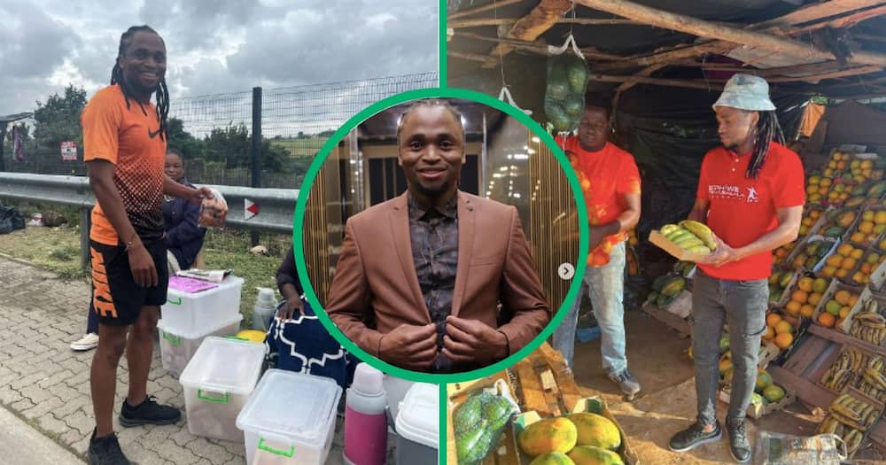 Siphiwe Tshabalala supports small businesses