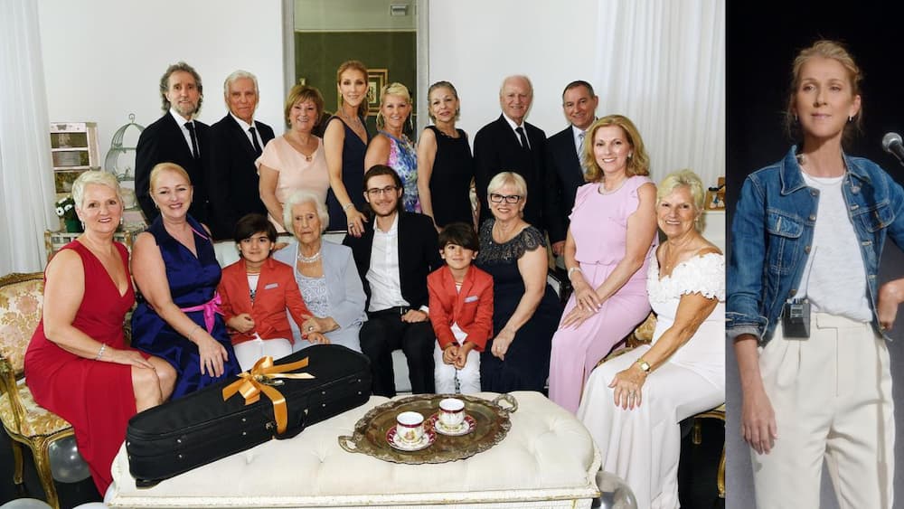 Celine Dion's family