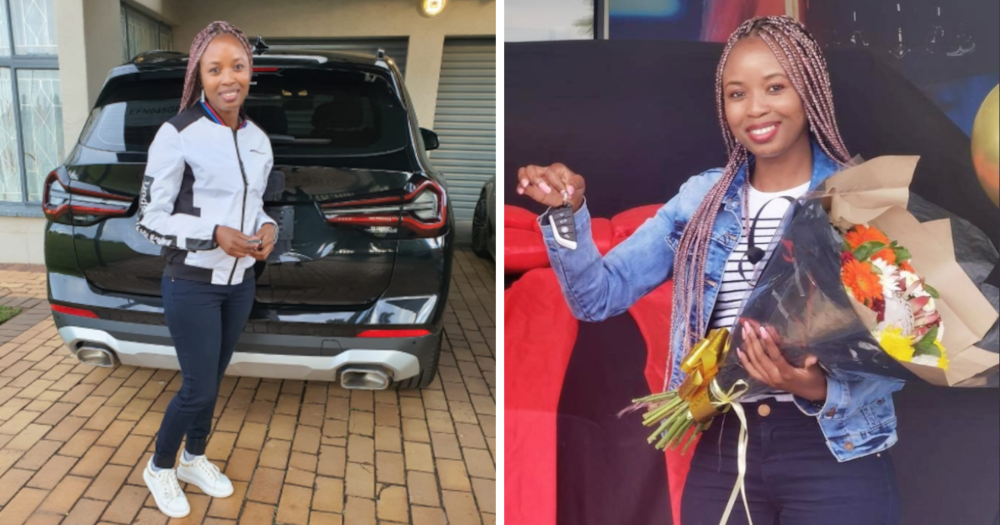Lady Celebrates Joining Luxury Car Family With New Whip, Posts Pics of ...
