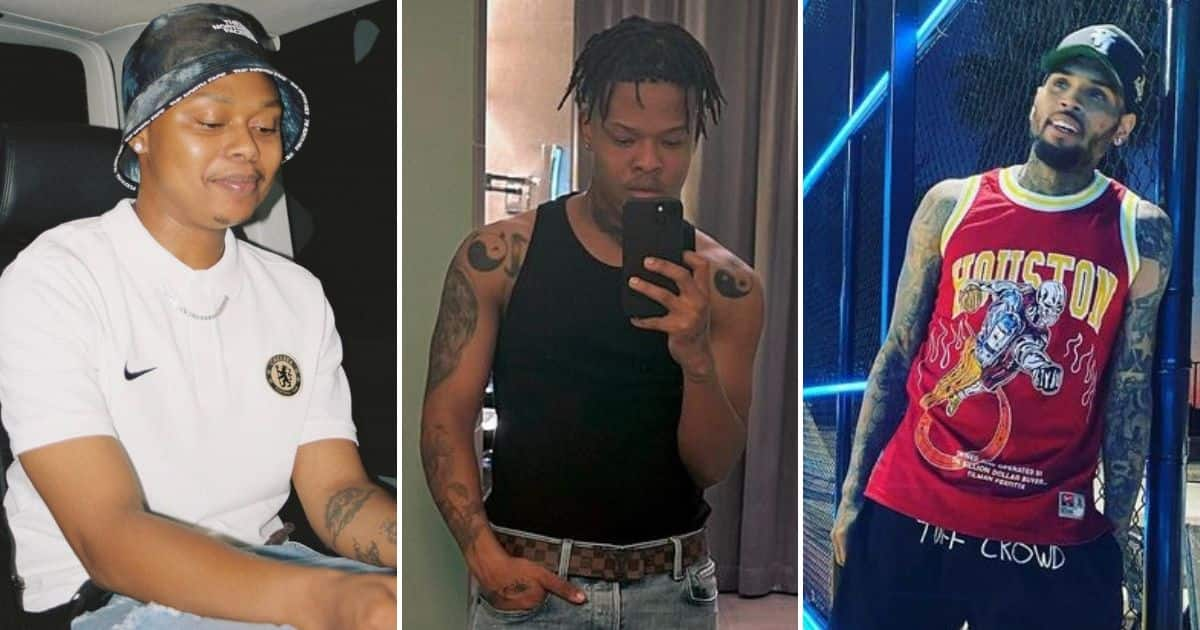 Nasty C’s UK Pic With Chris Brown Has Mzansi Dragging A-Reece, ‘Sneaky ...