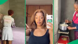 Young South African shares inspiring vlog of a day in her life living in a 1-room home