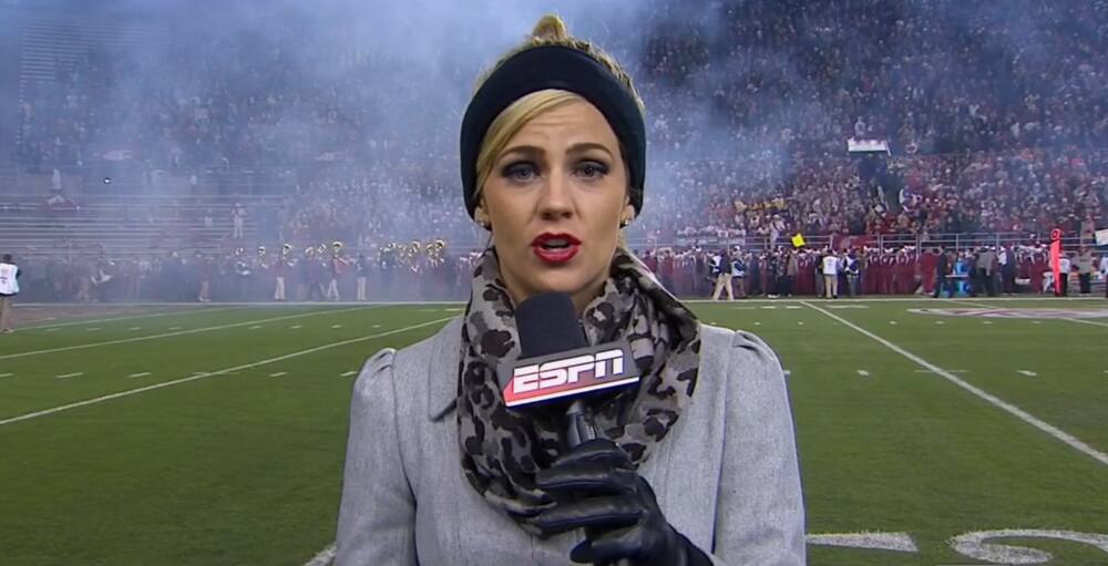 Forgotten football player Christian Ponder is married to stunning American  sportscaster who presents NFL on ESPN