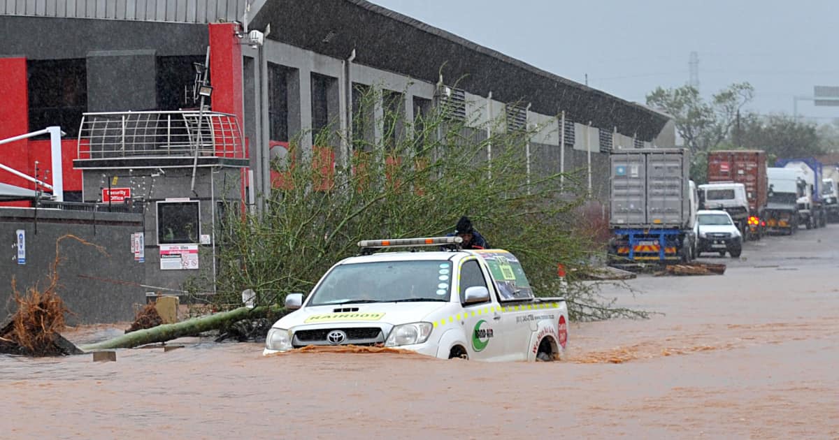 Road Users in Gauteng Warned to Exercise Caution Due to Flooding Caused ...