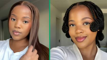 South African woman unveils her glass skincare routine in a TikTok video