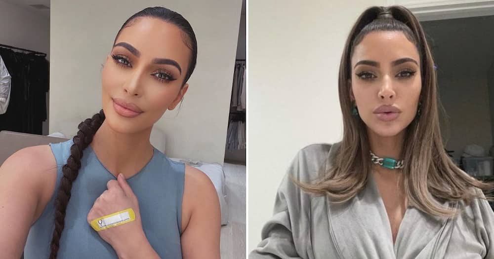 Kim Kardashian attended the Dolce & Gabban fashion show