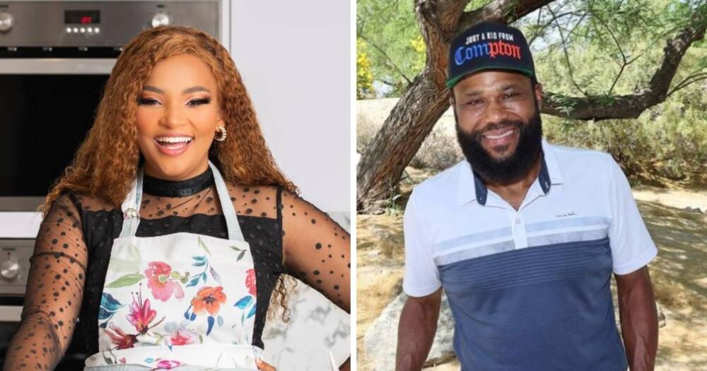 Siba Mtongana cooked for actor Anthony Anderson.