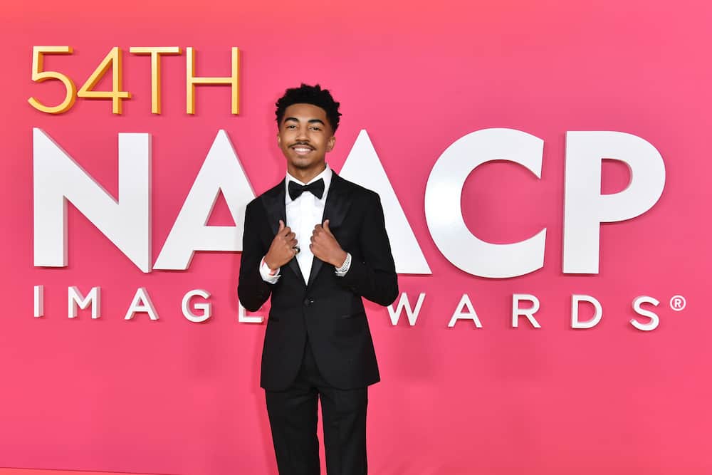 Miles Brown arrives to the 54th Annual NAACP Image Awards