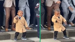 Port Elizabeth toddler outshines church choir with impressive dance moves