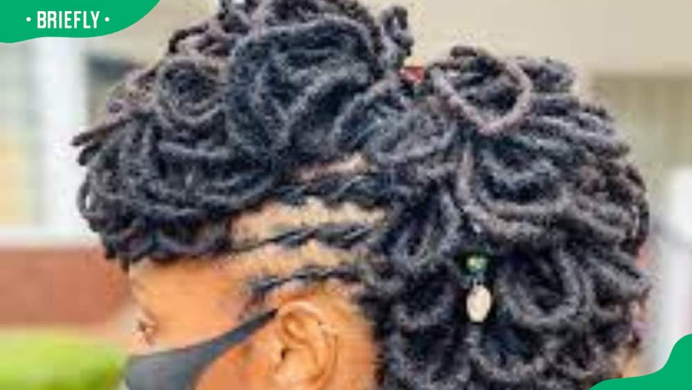 wedding hairstyles for short locs