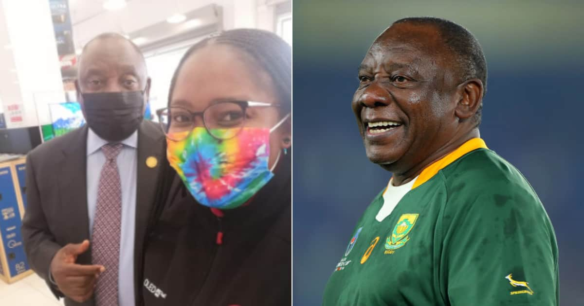 President Cyril Ramaphosa Caught Shopping, Mzansi Has ...