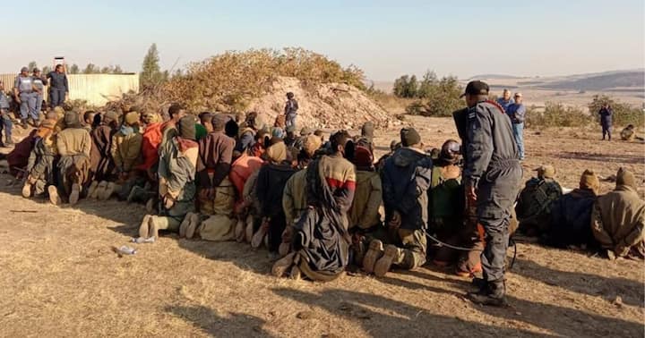 97 Illegal Miners Arrested Along With 62-Year-Old Farmer, 570 Rounds of ...