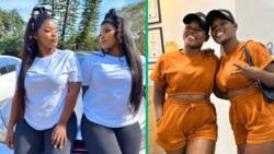 Qwabe twins set the internet on fire with snaps showing off their curvy bodies, SA stunned