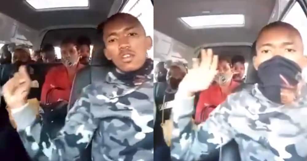 Young South African Man Dancing in a Taxi Is a Whole Feel Good Mood