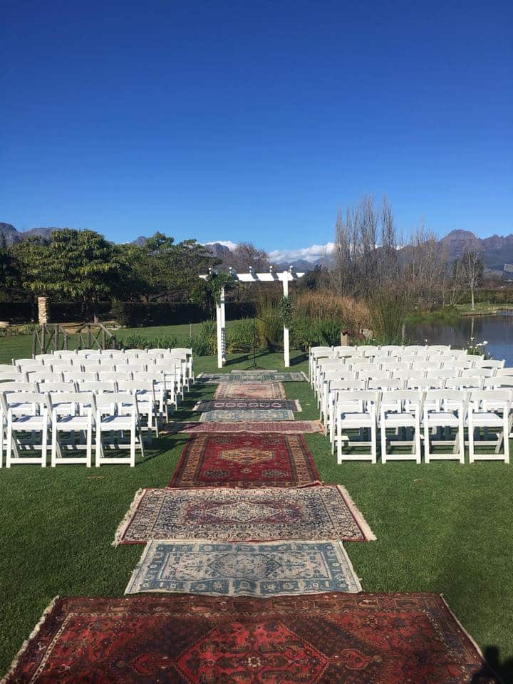 The most beautiful wedding venues in Stellenbosch