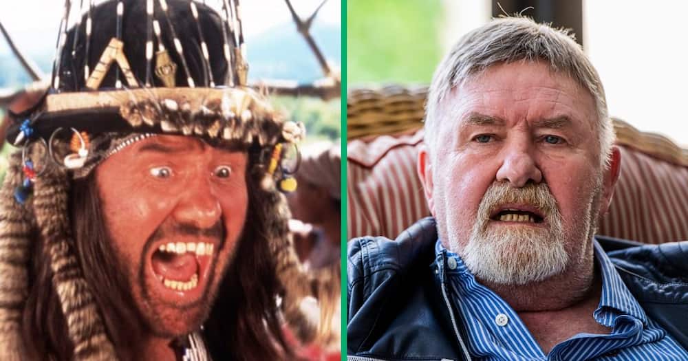 Filmmaker Leon Schuster on Mr Bones and speaking during a Cape Town interview.