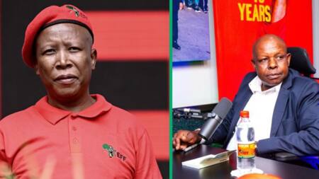 Economic Freedom Fighters' Julius Malema comforts John Hlophe: "History will absolve you"