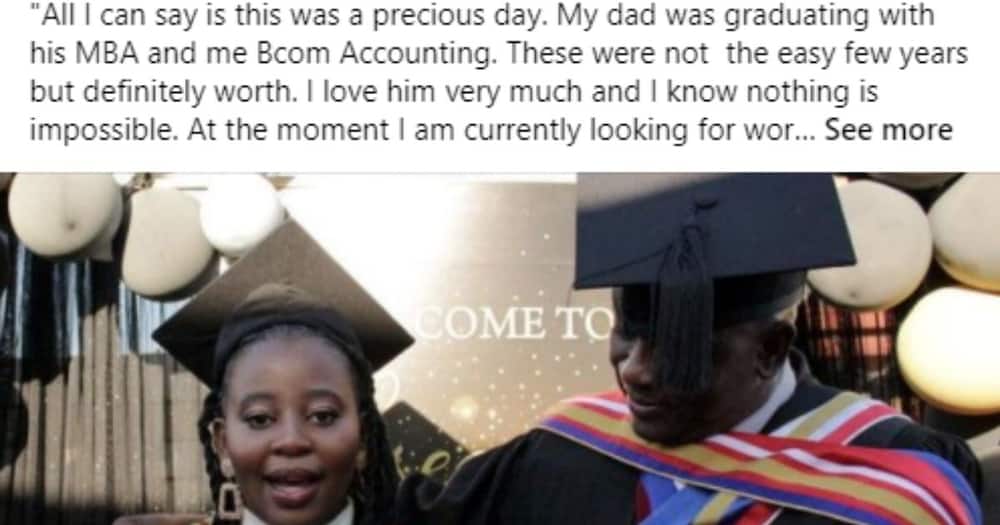 Father, Daughter, Degrees, Mzansi