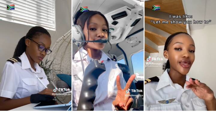 TikTok Video Shows Gorgeous Female Mzansi Pilot Oozing Confidence, Has ...