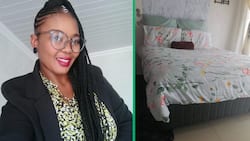 Pic of stunning woman's bedroom has people amped: "So nice, I love it"