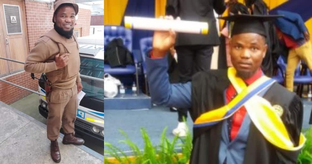 Man with several degrees talks about starting at the bottom, inspires SA