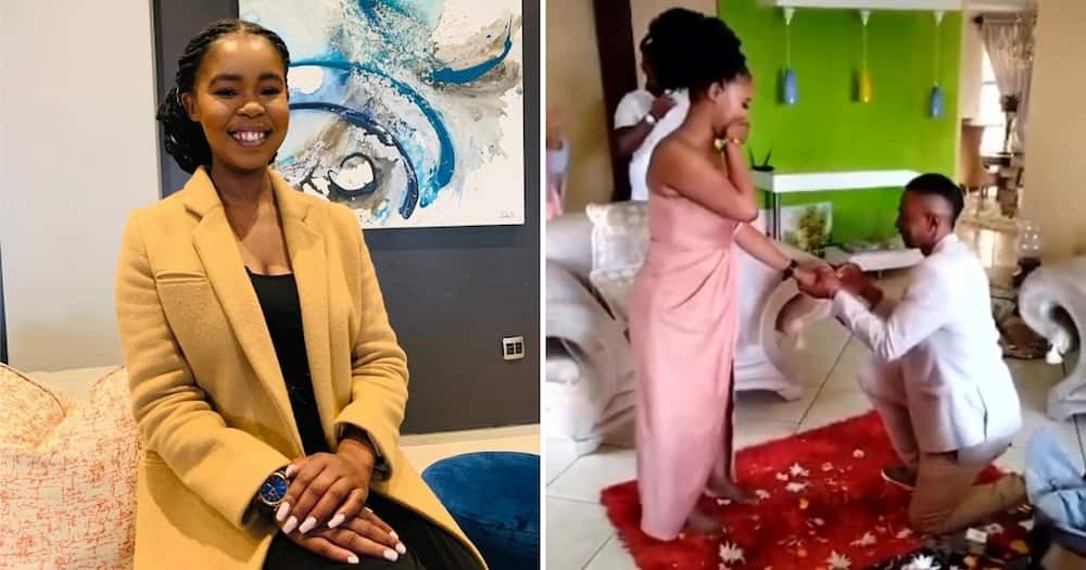 Zahara got engaged and the video of her proposal trended