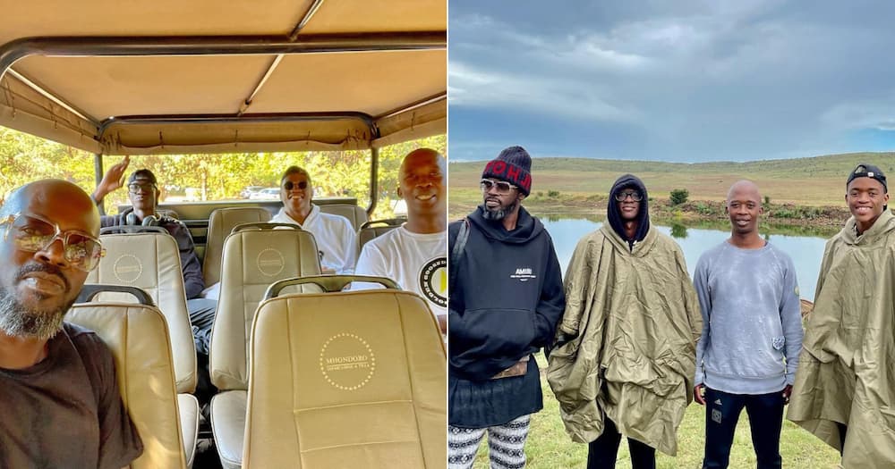 DJ Black Coffee spends some quality time with his family in SA