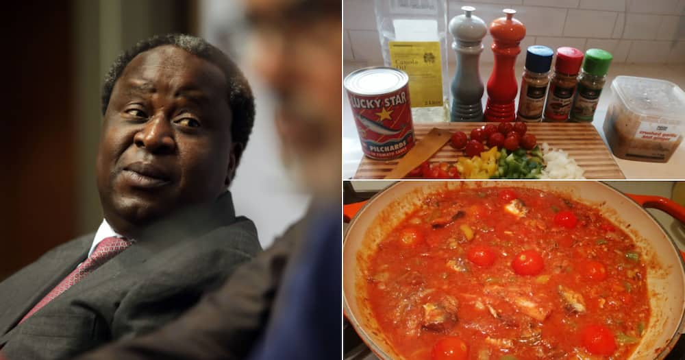 ‘Bathong Papa’: Tito Mboweni Tries to Up His Pilchards Game