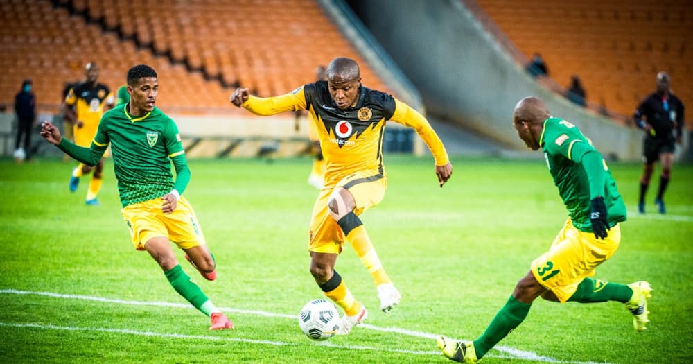 Manyama delights fans with hat trick, Amakhosi beat Golden Arrow 3:2