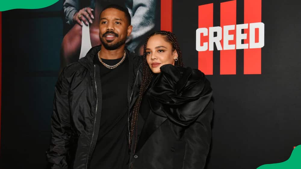 What did Michael B. Jordan and Tessa Thompson do together?