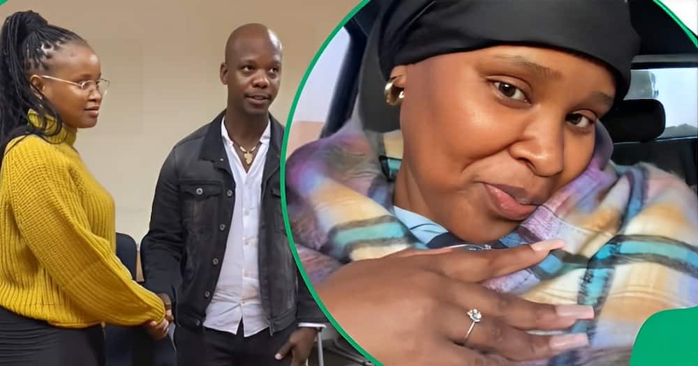 Mzansi couple ties the knot at home affairs